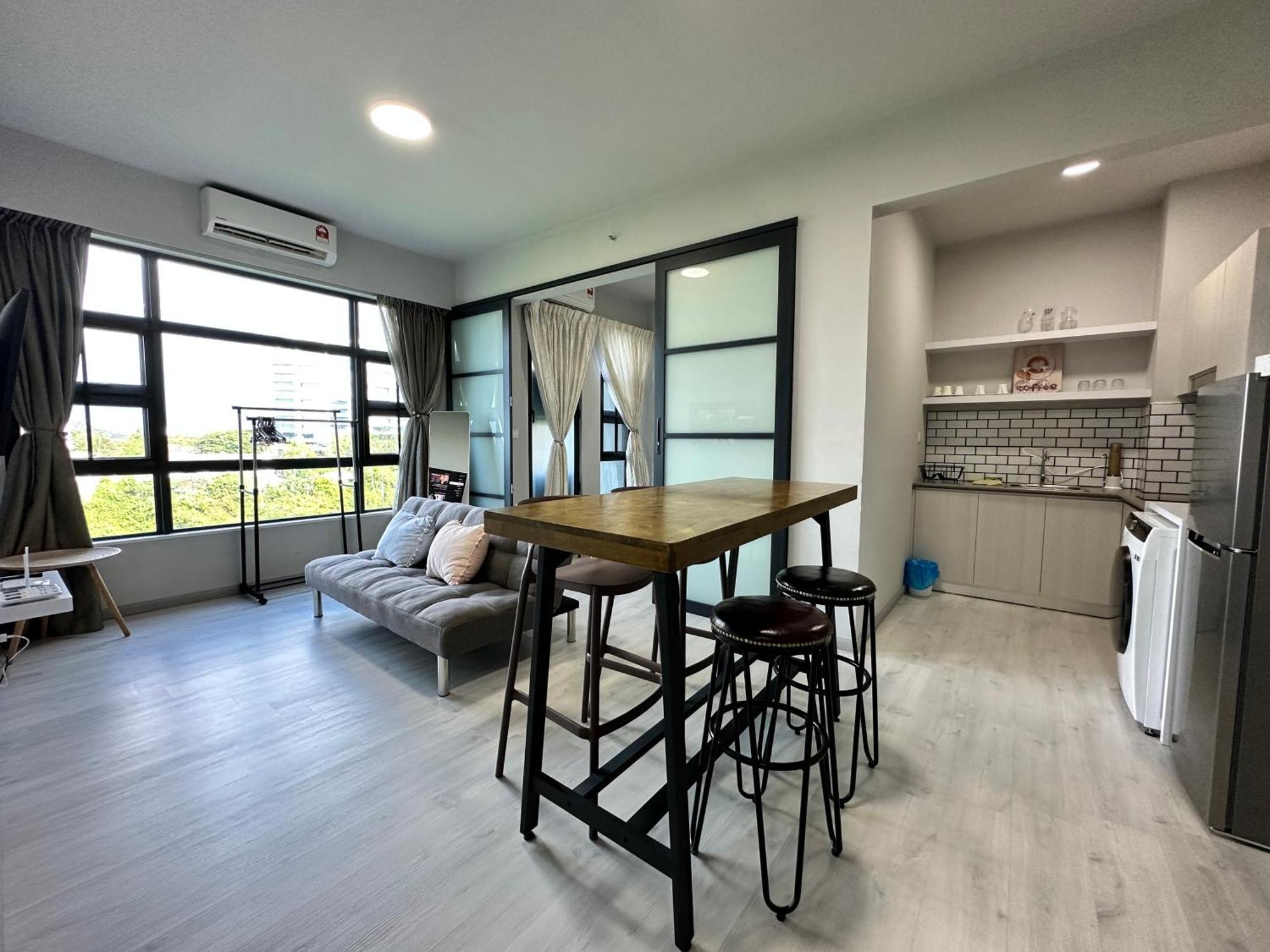 L Homestay Jesseltonquay Jq Kk City亚庇市区中心民宿2房1厕 亞庇 外观 照片
