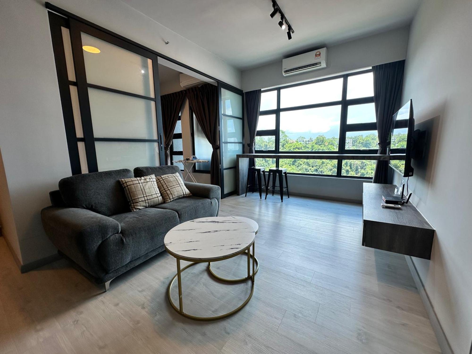 L Homestay Jesseltonquay Jq Kk City亚庇市区中心民宿2房1厕 亞庇 外观 照片
