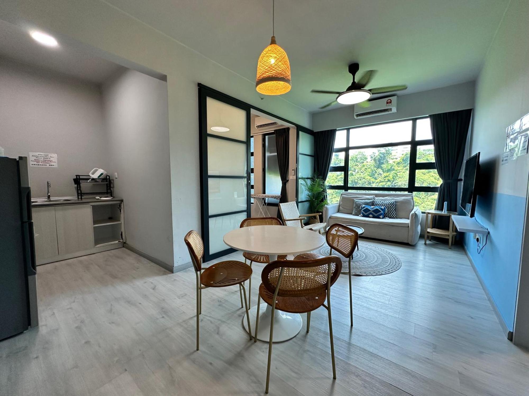 L Homestay Jesseltonquay Jq Kk City亚庇市区中心民宿2房1厕 亞庇 外观 照片